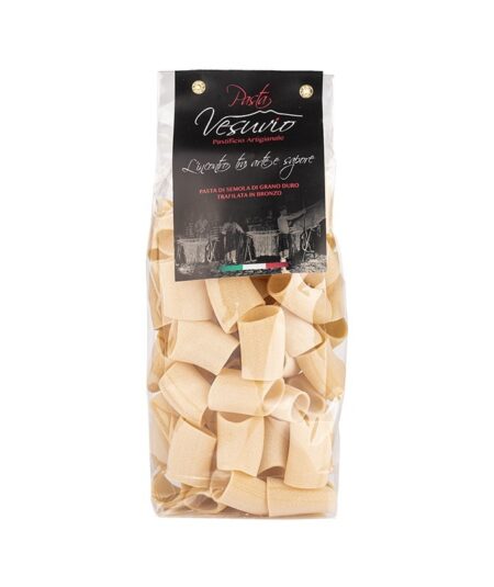 PASTA ARTIGIANALE VESUVIO 500 GR - PACCHERO RIGATO