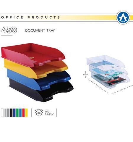 VASCHETTA PORTADOC. 345X255XH65MM BLU