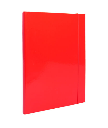 CARTELLA 3L CON ELASTICO 25X35 ROSSO