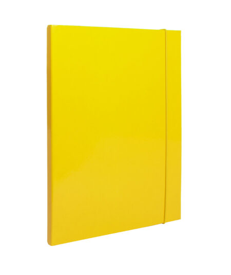 CARTELLA 3L CON ELASTICO 25X35 GIALLO