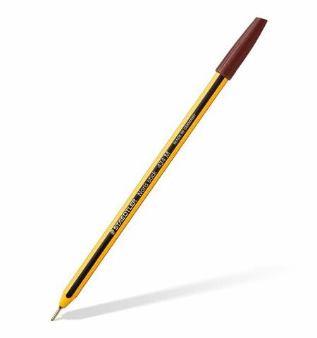 PENNA NORIS 434 MARRONE  (CONFEZIONE DA 10)