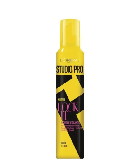 L' OREAL STUDIO PRO LOCK IT SCHIUMA FORTE FISSANTE 200ml