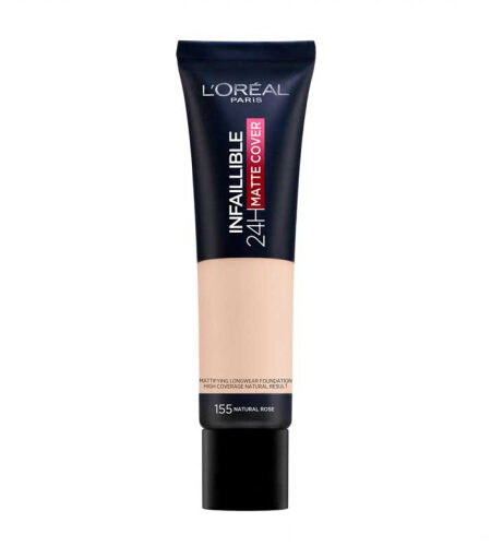 L'OREAL INFAILLIBLE 24H MAT FONDOTINTA 155 NATURELROSE