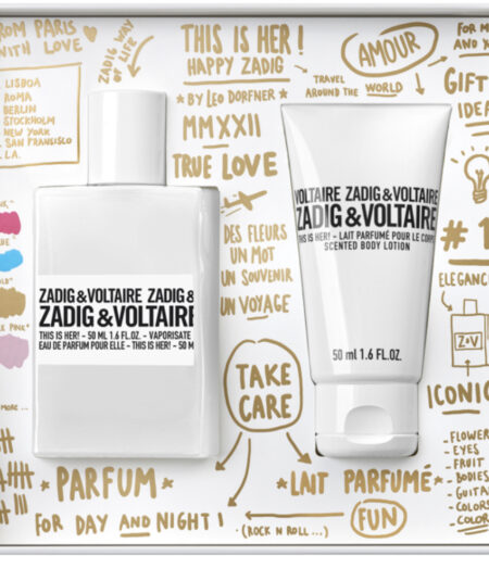 ZADIG & VOLTAIRE THIS IS HER COFFRET EDP + CREMA CORPO  100ml