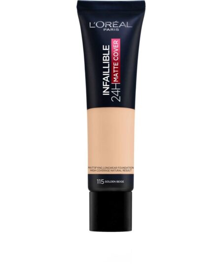 L'OREAL INFAILLIBLE 24H MAT FONDOTINTA 115 BEIGE DORE