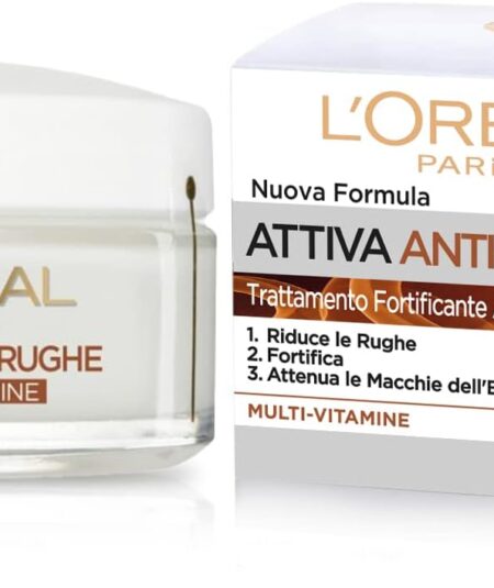 L'OREAL ATTIVA ANTI-RUGHE 65+  50 ML