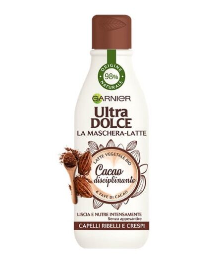 GARNIER ULTRA DOLCE MASCHERA -LATTE CACAO DISCIPLINANTE  250ML