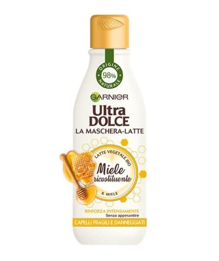 GARNIER ULTRA DOLCE MASCHERA -LATTE MIELE RICOSTITUENTE  250ML