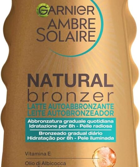 GARNIER AMBRE SOLAIRE NATURAL BRONZER LATTE AUTOABBRONZANTE 200ML