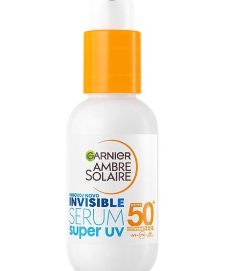 GARNIER AMBRE SOLAIRE INVISIBLE SERUM SUPER UV 50 + CERAMIDE  30 ML