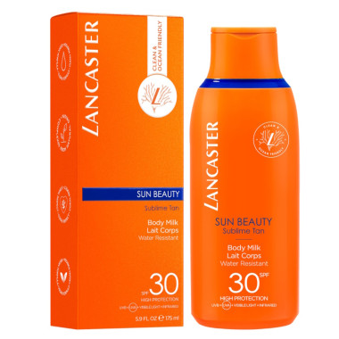 LANCASTER SUN BEAUTY VELVET MILK SPF30 400ML