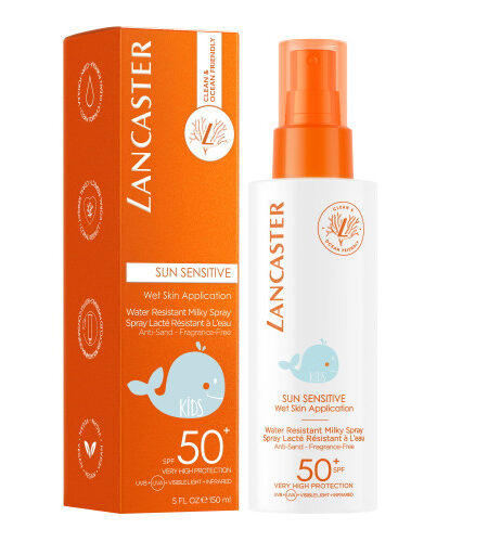 LANCASTER SUN SENSITIVE KIDS MILKY SPRAY+VISO &CORPO SPF50 150ML