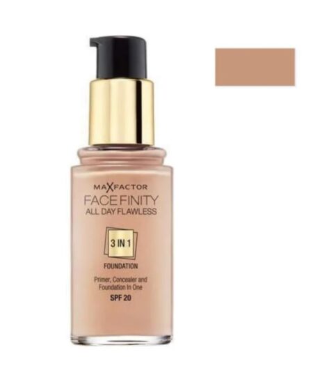 MAX FACTOR FACE FINITY FONDOTINTA 3IN1 BRONZE N°80