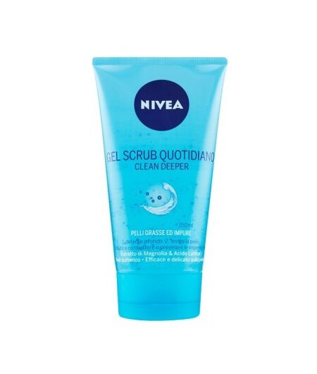NIVEA GEL SCRUB QUOTIDIANO PELLI GRASSE ED IMPURE  150 ML