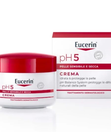 EUCERIN PH5 CREMA VASO PER PELLI SENSIBILI E SECCA IDRATA &PROTEGGE 450ML