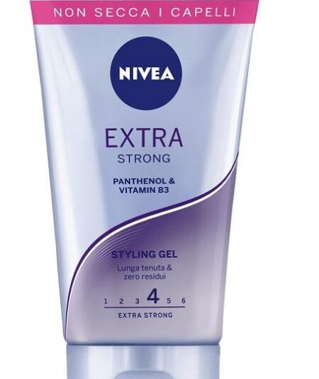 NIVEA STYLING GEL EXTRA STRONG PANTHENOL E VIT B3  150 ML