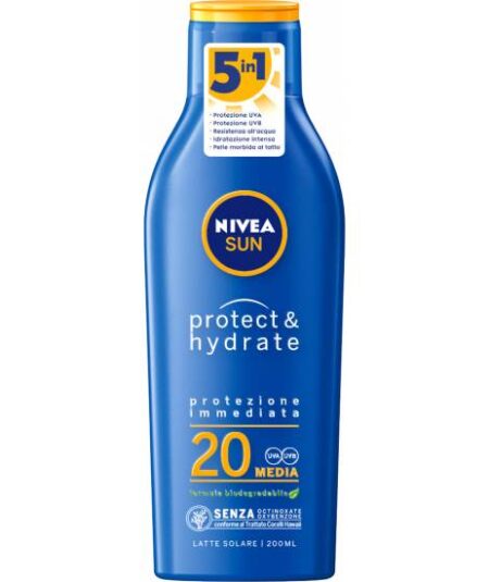 NIVEA SUN PROTECT & HUDRATE PROTEZIONE IMMEDIATA SPF 20  200 ML