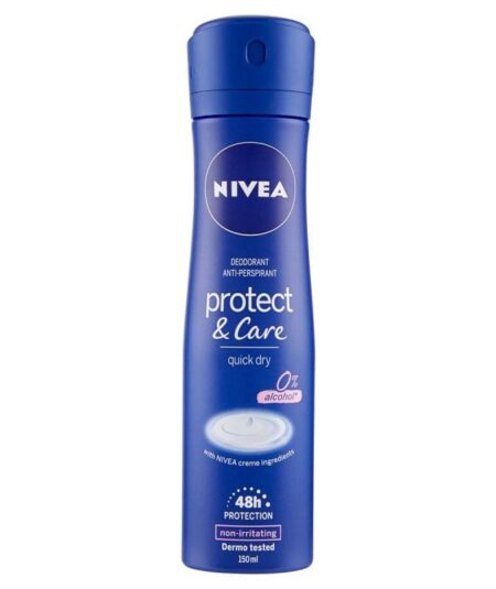 NIVEA DEO PROTECT & CARE 0% ALCOOL  150 ML