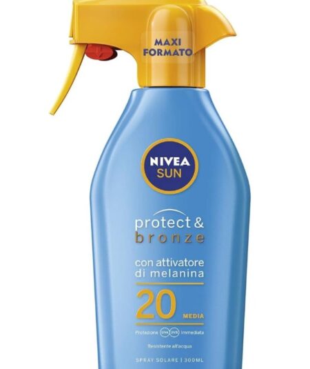 NIVEA SUN PROTECT & BRONZE SPRAY SOLARE TRIGGER SPF 20  300 ML
