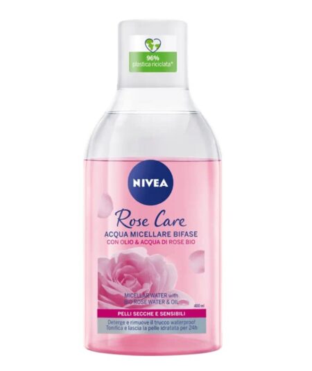 NIVEA ACQUA MICELLARE ROSE CARE VVISO E OCCHI  400 ML