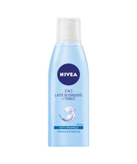 NIVEA LATTE DETERGENTE + TONICO 2 IN 1  200 ML