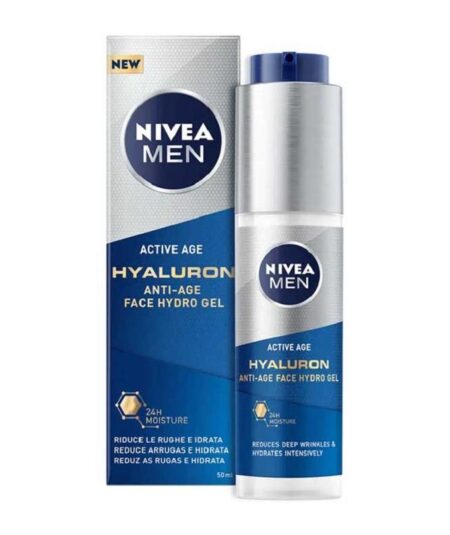 NIVEA MEN ACTIVE AGE HYALURON FACE HYDRO GEL 50 ML