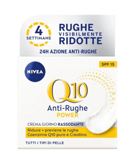 NIVEA Q10 CREMA GIORNO POWER ANTIRUGHE EXTRA NUTRIENTE SPF15 50 ml