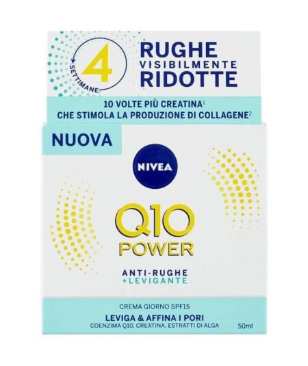 NIVEA Q10 CREMA POWER ANTIRUGHE LEVIGANTE PORI  50 ML
