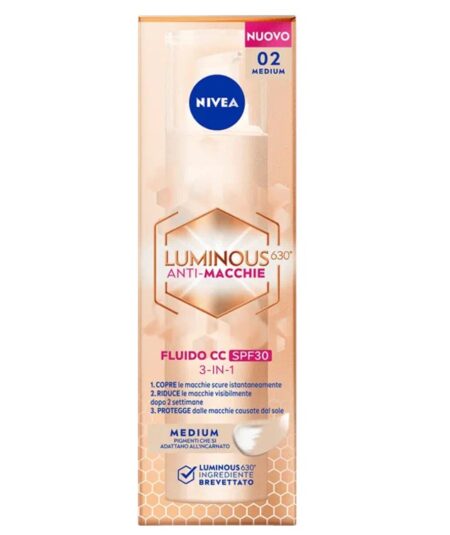 LUMINOUS630 FLUIDO CC SPF30 MEDIUM