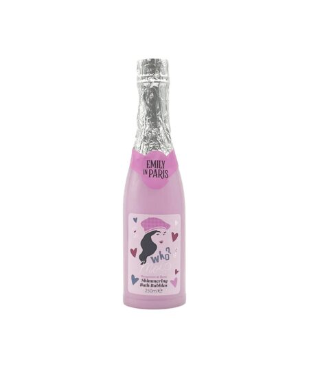 EMILY IN PARIS BAGNO SCHIUMA SCINTILLANTE ROSA BERGAMOTTO E ROSA  250ml