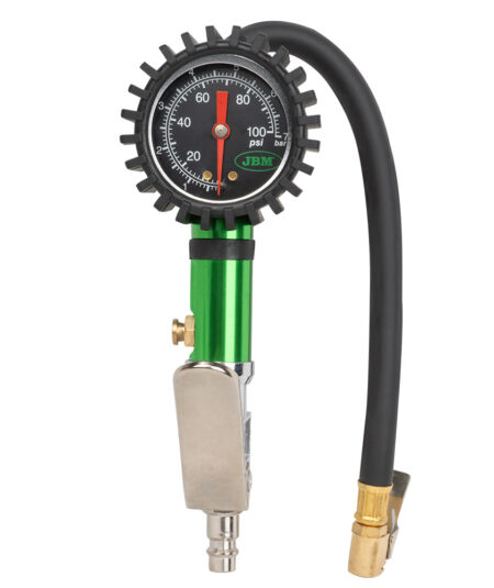 POMPA PNEUMATICA CON MANOMETRO ANALOGICO