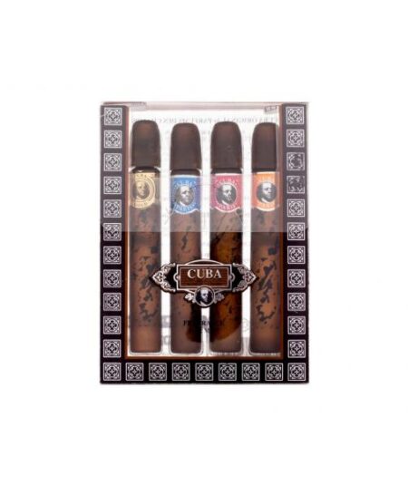 CUBA FOR MEN COFFRET 4 X EDT 5 ML 5ML
