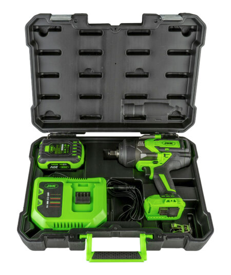 CHIAVE A IMPATTO BRUSHLESS SENZA FILI 1/2" 1300NM CON CUSTODIA