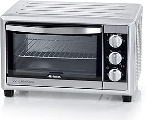 ARIETE BON CUISINE 300 (0985) – Forno Elettrico Ventilato 30L – 6 Posizioni Cottura – Timer 60 Min – 1500W