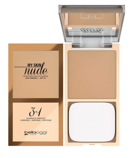BELLAOGGI My Skin Nude 02 – Fondotinta Compatto Alta Definizione