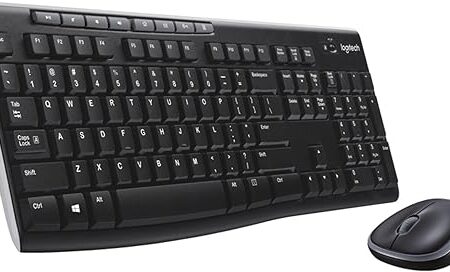 TASTIERA LOGITECH MK270 + MOUSE WIRELESS BK 920-004512