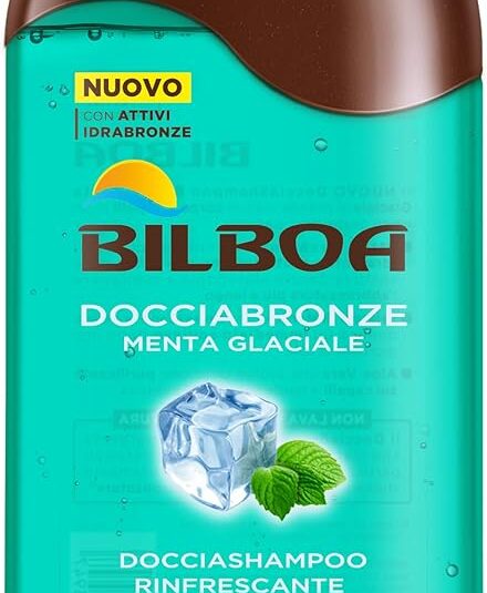 BILBOA DOCCIABRONZE MENTA GLACIALE DOCCIASHAMPOO RINFRESCANTE 220ml