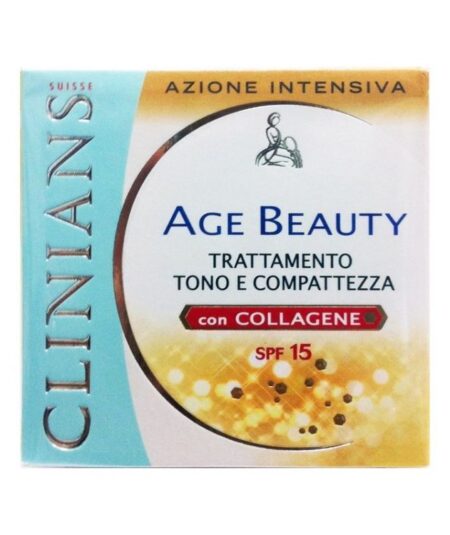 CLINIANS AGE BEAUTY TRATTAMENTO TONO E COMPATTEZZA CON COLLAGENE 50ml