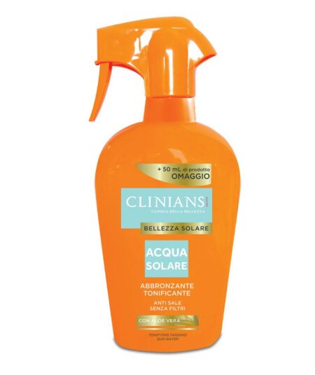 CLINIANS SOLARE ACQUA ABBRONZANTE TONIFICANTE 450ml