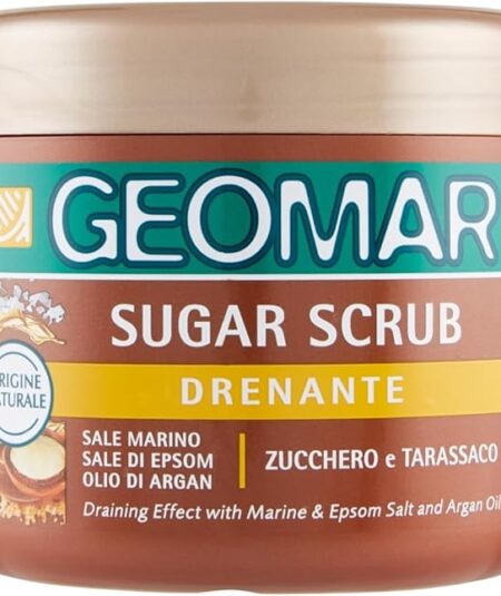 GEOMAR SCRUB DRENANTE ZUCCHERO E OLIO D'ARGAN 600GR