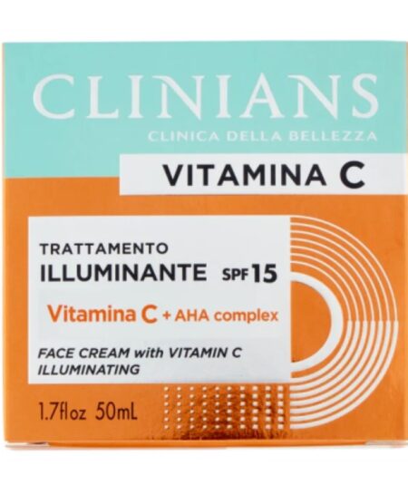 CLINIANS TRATTAMENTO ILLUMINANTE CON VITAMINA C SPF15  50ml
