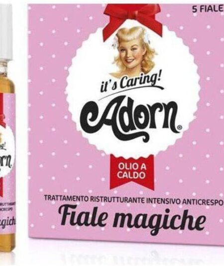 ADORN VINTAGE OLIO A CALDO 5 FIALE MAGICHE ANTICRESPO