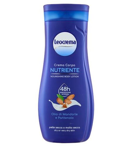 LEOCREMA CREMA CORPO NUTRIENTE OLIO DI MANDORLE E PANTENOLO 250ML