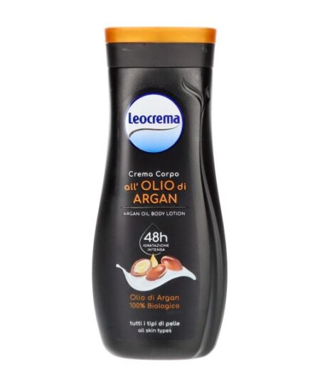 LEOCREMA CORPO ALL' OLIO  DI ARGAN 48H 250ML