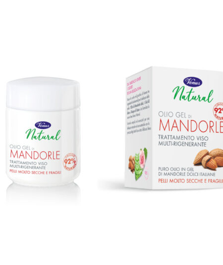 VENUS NATURAL OLIO GEL DI MANDORLE TRATTAMENTO VISO  50ml