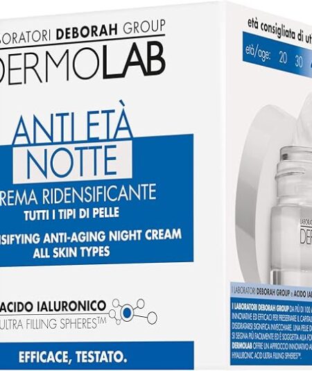 DEBORAH DLAB VISO CREMA ANTIETA' NOTTE RIDENSIFICANTE 50ml