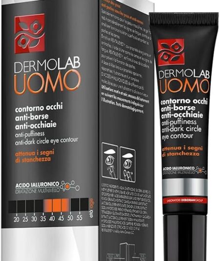 DERMOLAB UOMO CONTORNO OCCHI ANTI BORSE ANTI OCCHIAIE 15ml