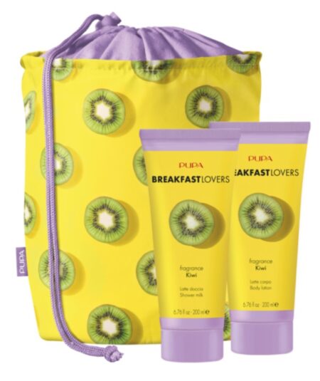 PUPA BREAKFAST LOVERS KIT 1 LATTE DOCCIA 200ml + LATTE CORPO 200ml KIWI