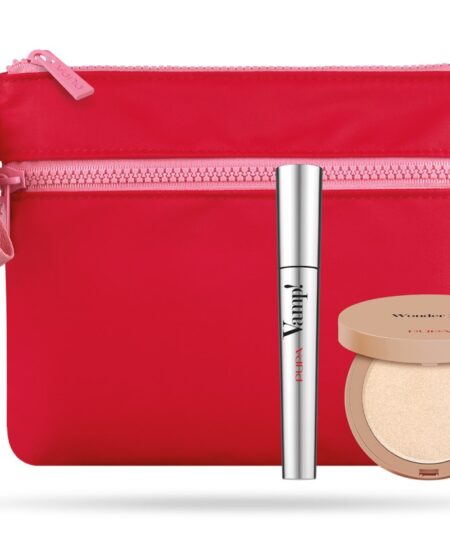 PUPA KIT VAMP! MASCARA 9 ML+ WONDER ME GLOW + POCHETTE