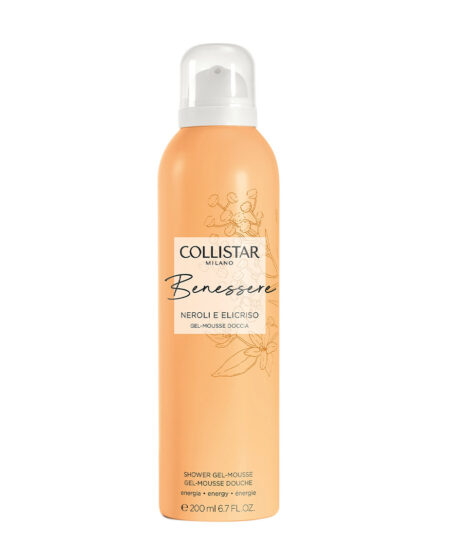 COLLISTAR BENESSERE NEROLI E ELICRISO GEL MOUSSE DOCCIA 200ml